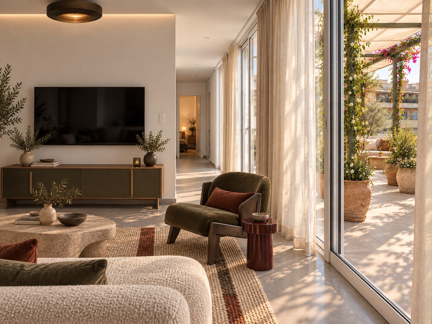 Imittou 79 residential interior, Athens