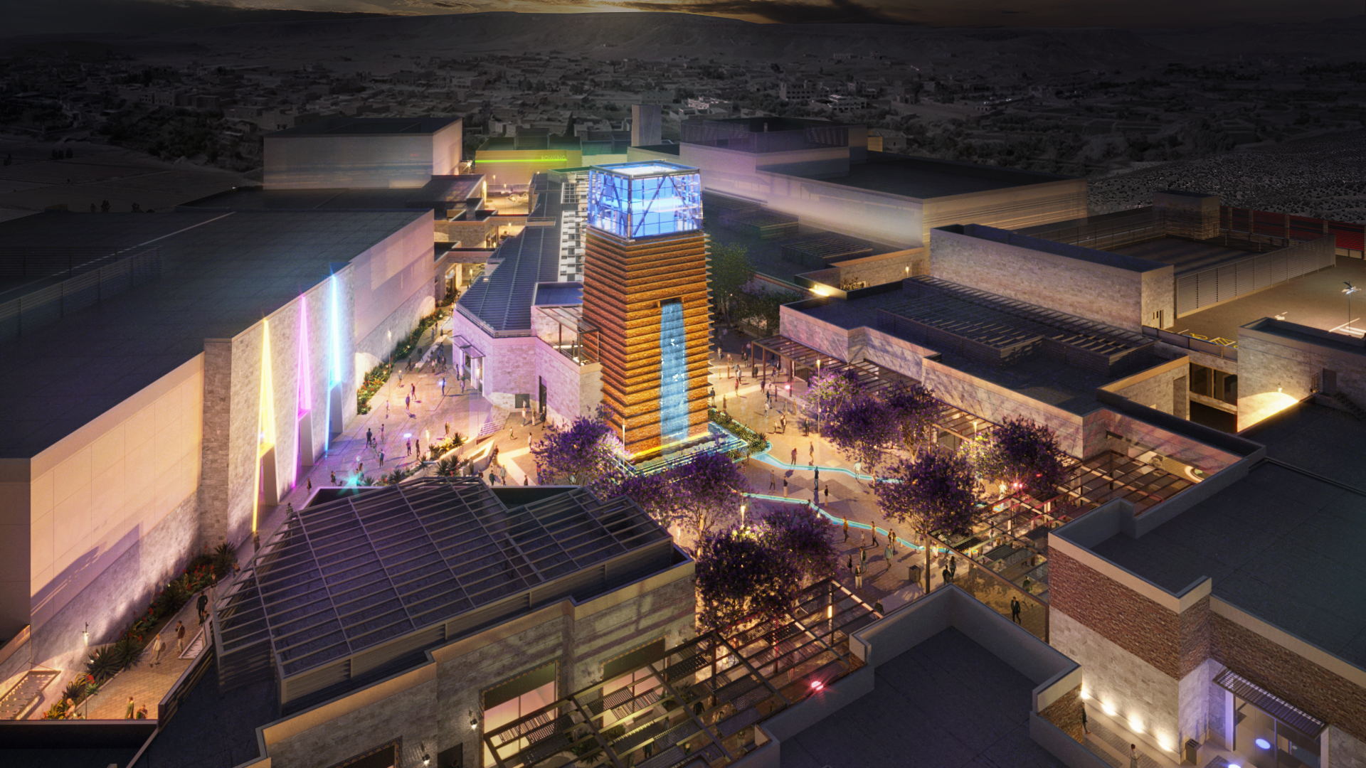 SEVEN Jazan masterplan, entertainment destination design and experience